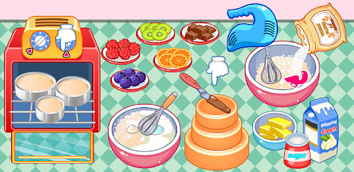 Cook a candy birthday cake PC screenshot Cook a candy birthday cake PC screenshot