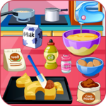 Cook a pony birthday cake icon