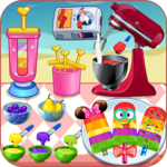 Cook ice pop maker multi color icon