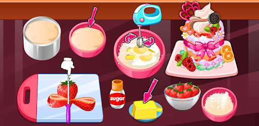 Cook strawberry short cake cookies PC screenshot Cook strawberry short cake cookies PC screenshot