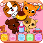 Pet care center icon