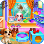 Pet shop cleaning - Animal game icon