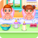 Babysitter a Day with Triplets icon