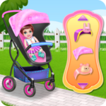 Create Your Baby Stroller icon