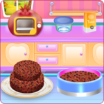Fruit Chocolate Cake Cooking icon
