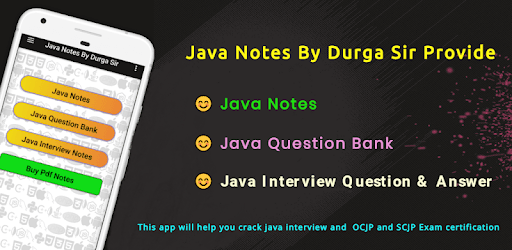 Java Notes By Durga Sir PC screenshot Java Notes By Durga Sir PC screenshot