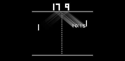 Pong Clock Skin PC screenshot Pong Clock Skin PC screenshot