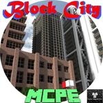 Map is a huge city of blocks for Minecraft PE icon