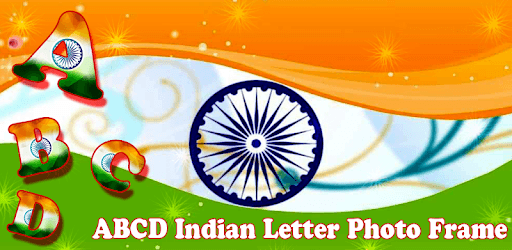 ABCD Indian Flag Letter Photo Frame PC screenshot