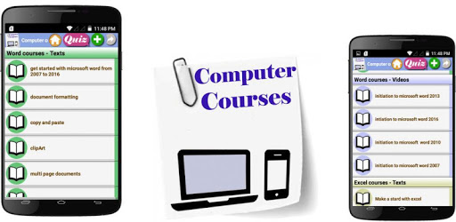 Computer  Courses PC screenshot
