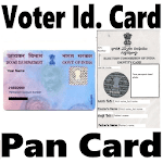 Voter ID Card And Pan Card -All icon