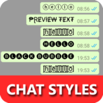 Chat Styles: Cool Text, Stylish Font for WHatsapp icon