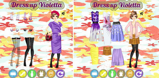 Violeta dress up game free PC screenshot Violeta dress up game free PC screenshot