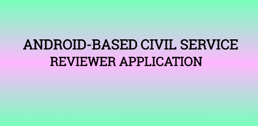 ANDROID-BASED CIVIL SERVICE REVIEWER APPLICATION PC screenshot