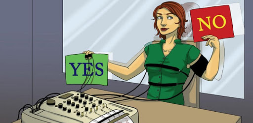 Fake lie detector joke scan PC screenshot Fake lie detector joke scan PC screenshot