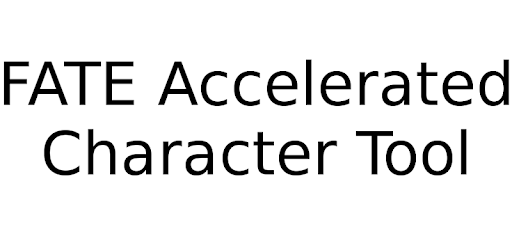 FAE Character Sheet Free PC screenshot