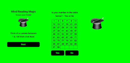 Mind Reading Magic PC screenshot