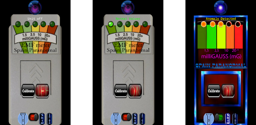 S.P. EMF meter PC screenshot