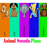 Animal Sounds piano for kids for PC