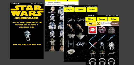 Star Wars Soundboard PC screenshot Star Wars Soundboard PC screenshot