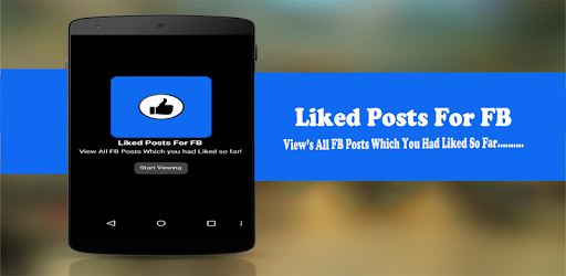 Liked Posts For FB PC screenshot Liked Posts For FB PC screenshot