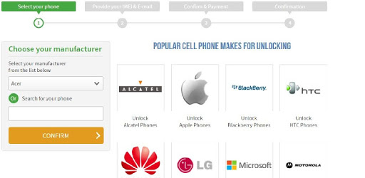 Unlock Phone ( Unlock Codes ) PC screenshot