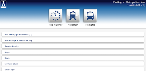 DC Metro PC screenshot DC Metro PC screenshot