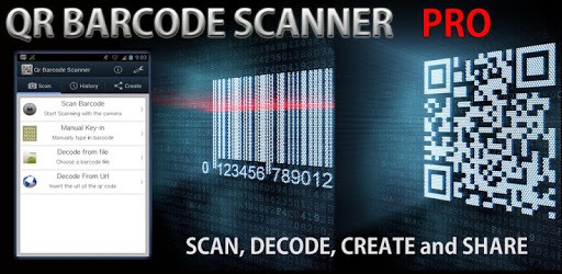 QR BARCODE SCANNER PC screenshot
