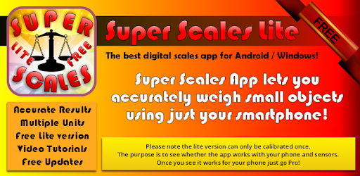Super Scales Free Real Digital Scales PC screenshot Super Scales Free Real Digital Scales PC screenshot
