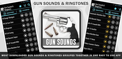 Gun Sounds & Ringtones PC screenshot