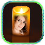 Beautiful Candle Photo Frame for PC Beautiful Candle Photo Frame for PC