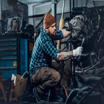 Automotive mechanic icon