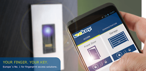 ekey home app PC screenshot