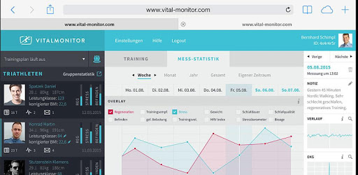 Vitalmonitor PC screenshot