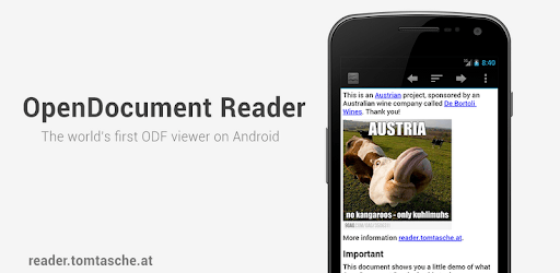 OpenDocument Reader PC screenshot OpenDocument Reader PC screenshot