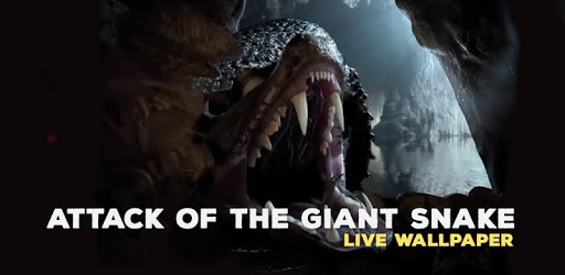 Attack of the giant Snake LWP PC screenshot