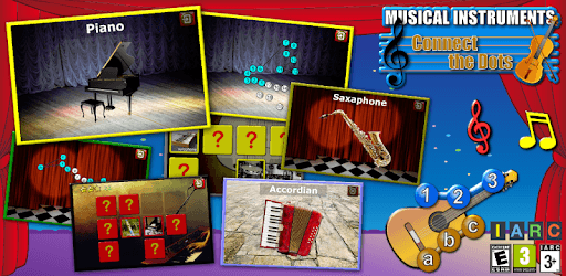 Musical Connect Dots Puzzles PC screenshot