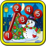 Kids Christmas Join the Dots icon