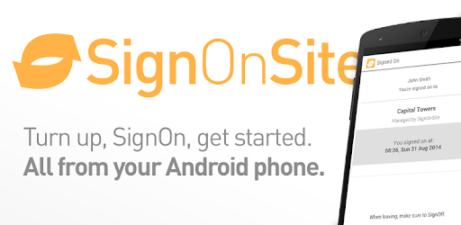 SignOnSite PC screenshot