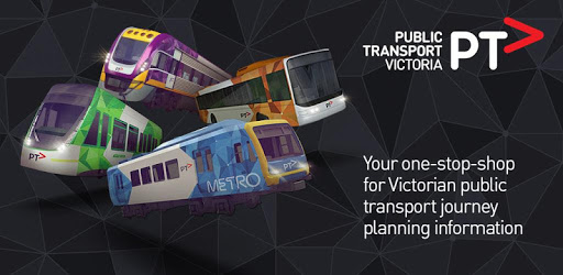 Public Transport Victoria app PC screenshot