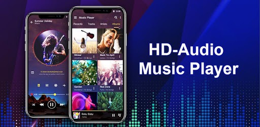 Music Player with equalizer and trendy design PC screenshot