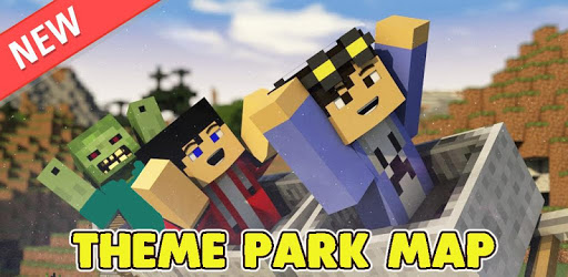 Theme park for minecraft PC screenshot