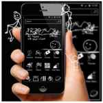 Black and White Blackboard Theme icon