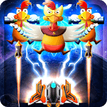 Chicken Galaxy Infinity Shooter -Space Attack 2018 icon