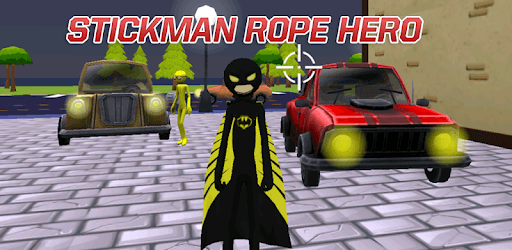 Bat Stickman Rope Hero Gangstar Crime PC screenshot