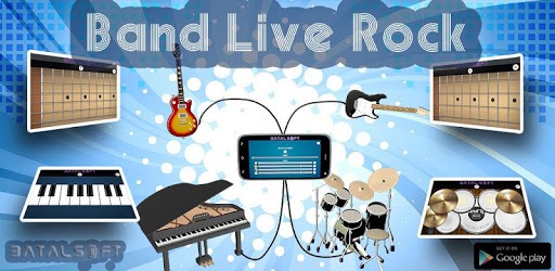 Band Live Rock (drum, bass, guitar, piano, mic) PC screenshot