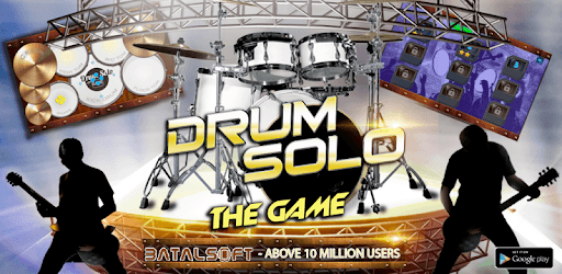 Drum Hero (rock music game, tiles style) PC screenshot