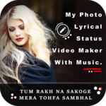 My Photo Lyrical Status Video Maker With Music icon