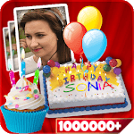 Name On Birthday Cake - Photo, birthday, cake icon