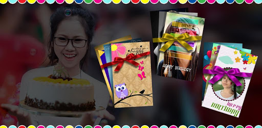 Birthday Greeting Cards Maker: Create photo frames PC screenshot